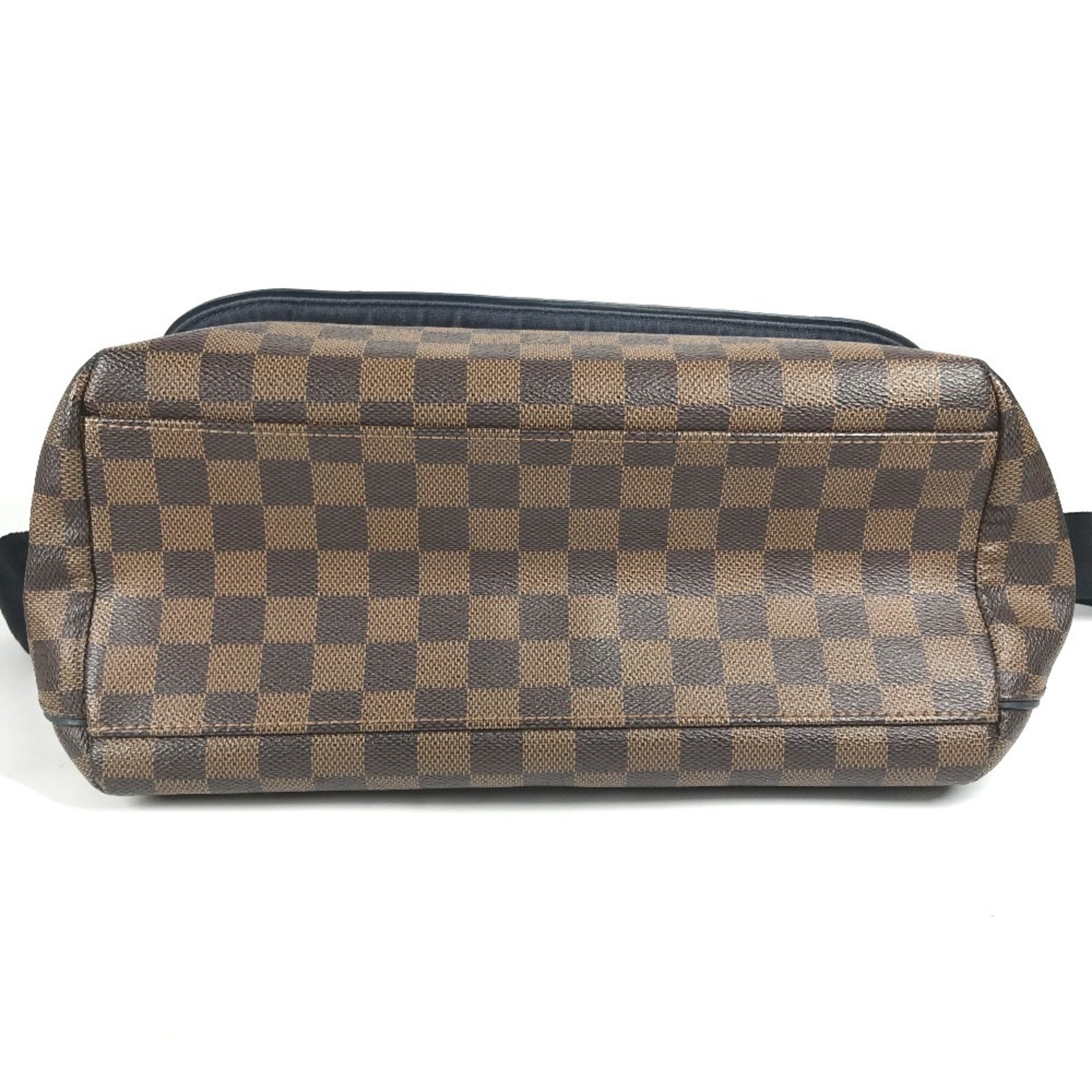 LOUIS VUITTON N41254 Damier Flap Sprinter MM Bag Shoulder Canvas Men's Women's Ebene Brown