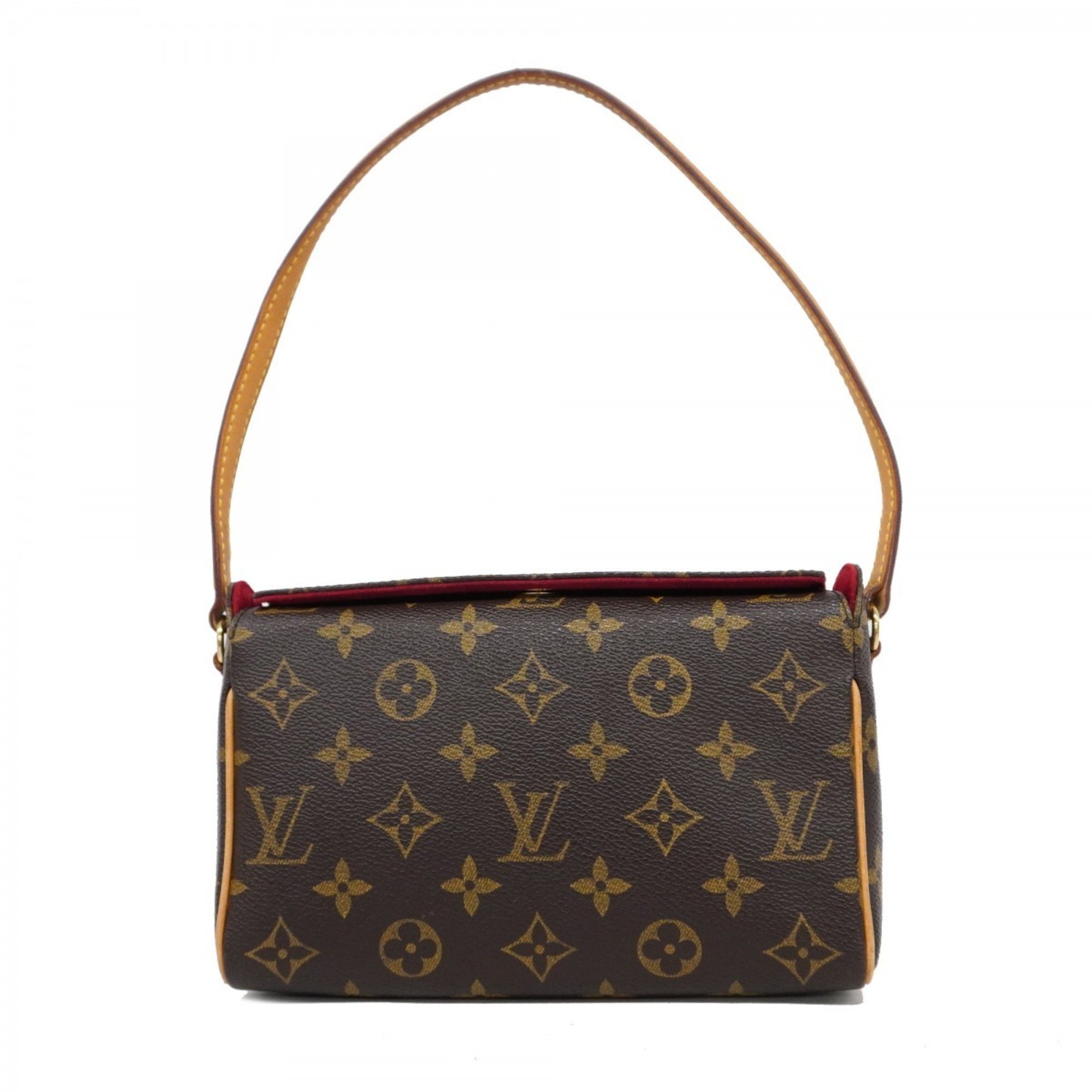 Louis Vuitton Handbag Monogram Recital M51900 Brown Ladies