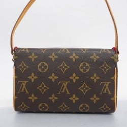 Louis Vuitton Handbag Monogram Recital M51900 Brown Ladies