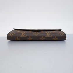 Louis Vuitton Long Wallet Monogram Portefeuille Sarah M60531 Brown Ladies