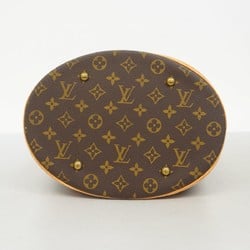 Louis Vuitton Tote Bag Monogram Bucket GM M42236 Brown Women's