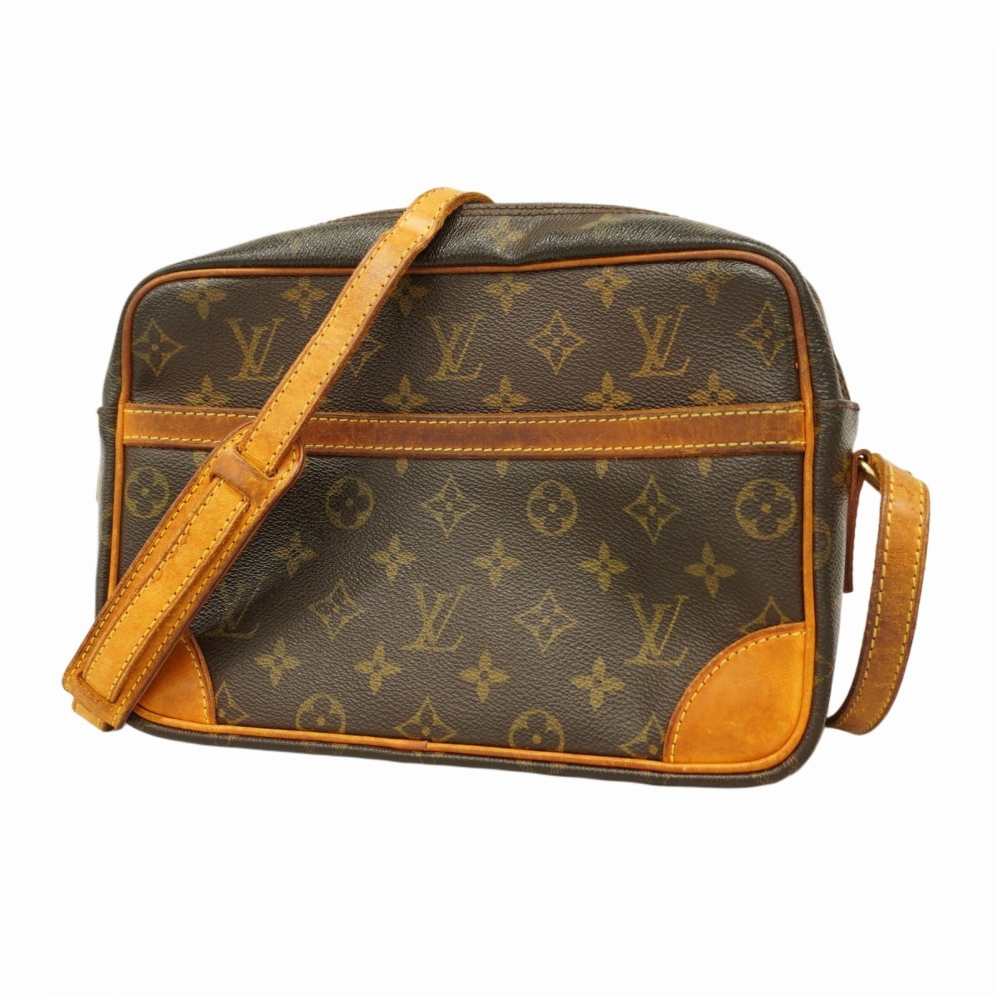 Louis Vuitton Shoulder Bag Monogram Trocadero 27 M51274 Brown Women's