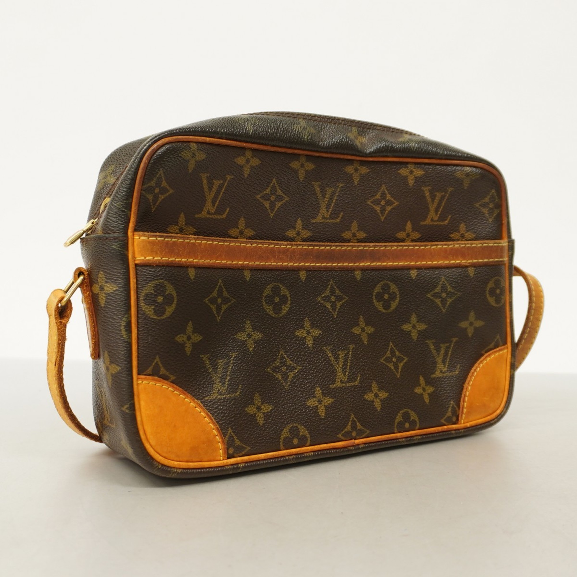 Louis Vuitton Shoulder Bag Monogram Trocadero 27 M51274 Brown Women's