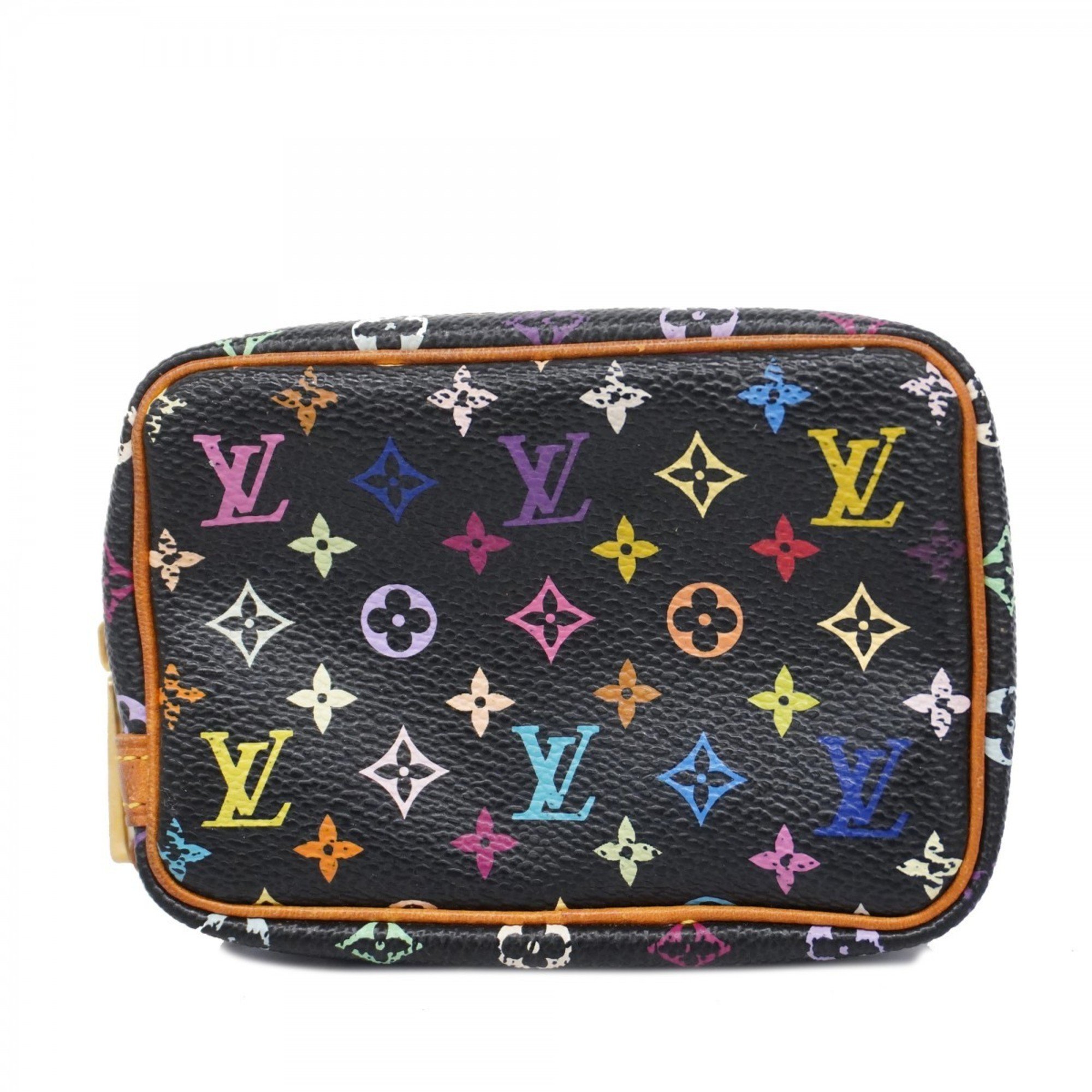 Louis Vuitton Pouch Monogram Multicolor Truth Wapiti M58034 Noir Ladies