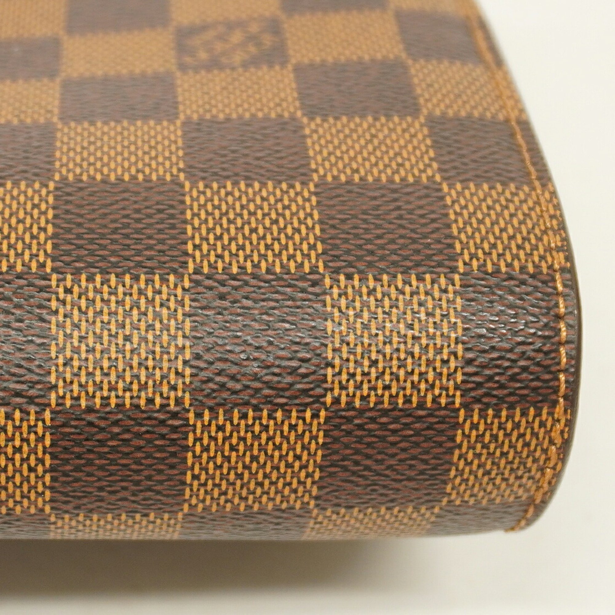 Louis Vuitton Clutch Bag Damier Saint N51993 Ebene Men's