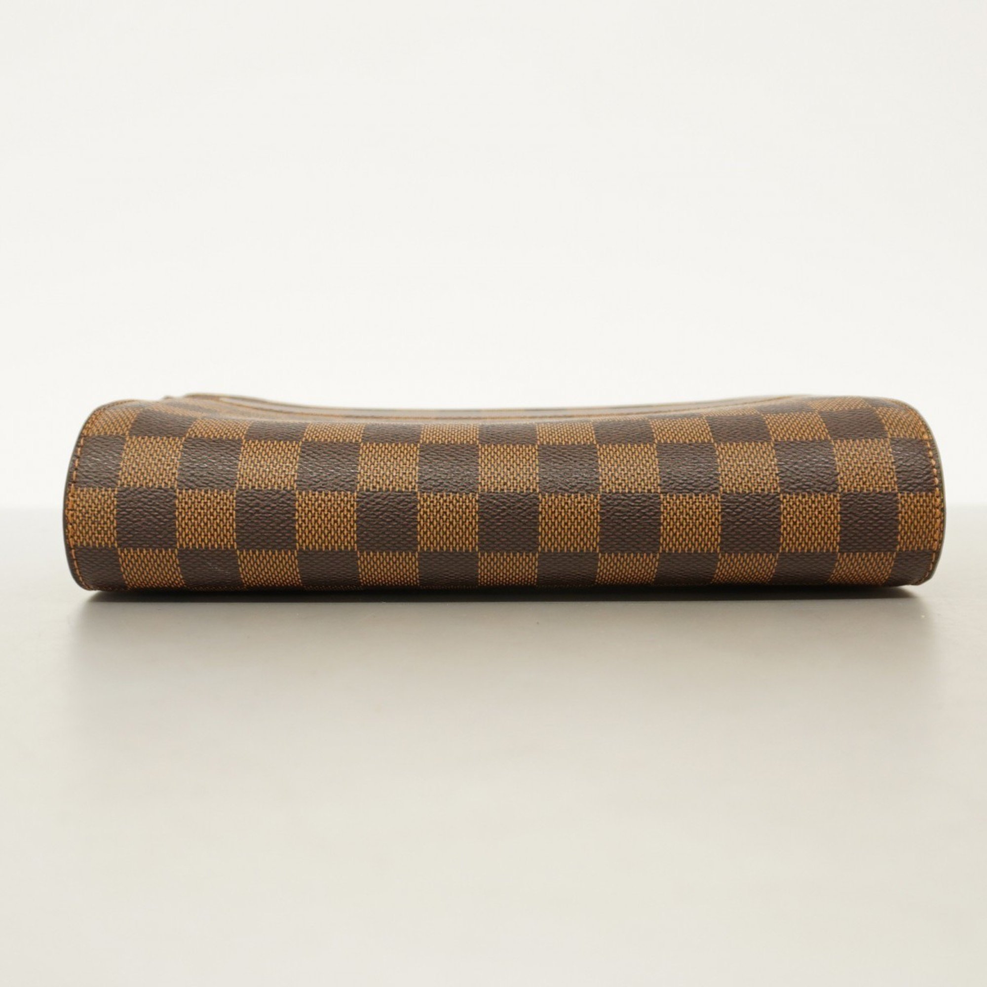 Louis Vuitton Clutch Bag Damier Saint N51993 Ebene Men's