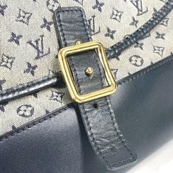 LOUIS VUITTON M92670 Monogram Belanger Shoulder Bag Canvas Women's Navy