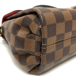 LOUIS VUITTON Louis Vuitton N53000 Damier Croisette Bag Shoulder Handbag Canvas Women's Ebene Brown