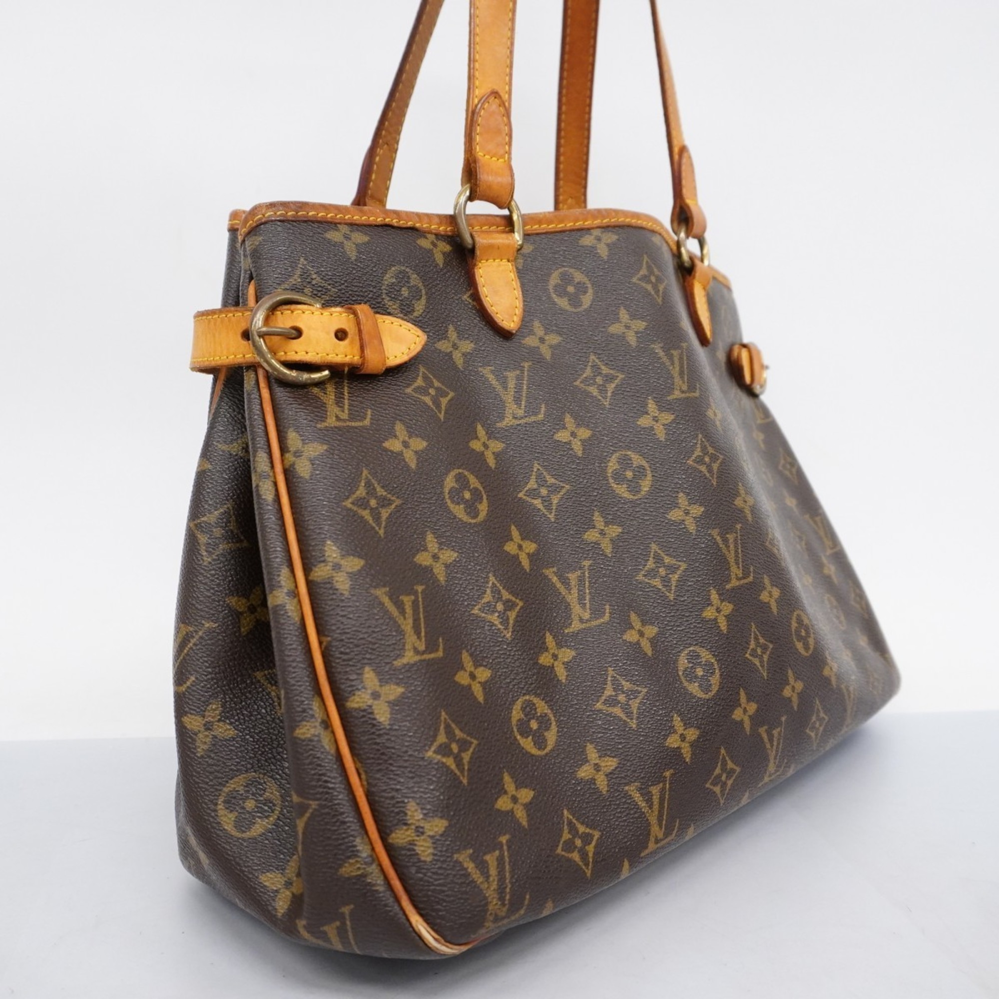 Louis Vuitton Tote Bag Monogram Batignolles Horizontal M51154 Brown Women's