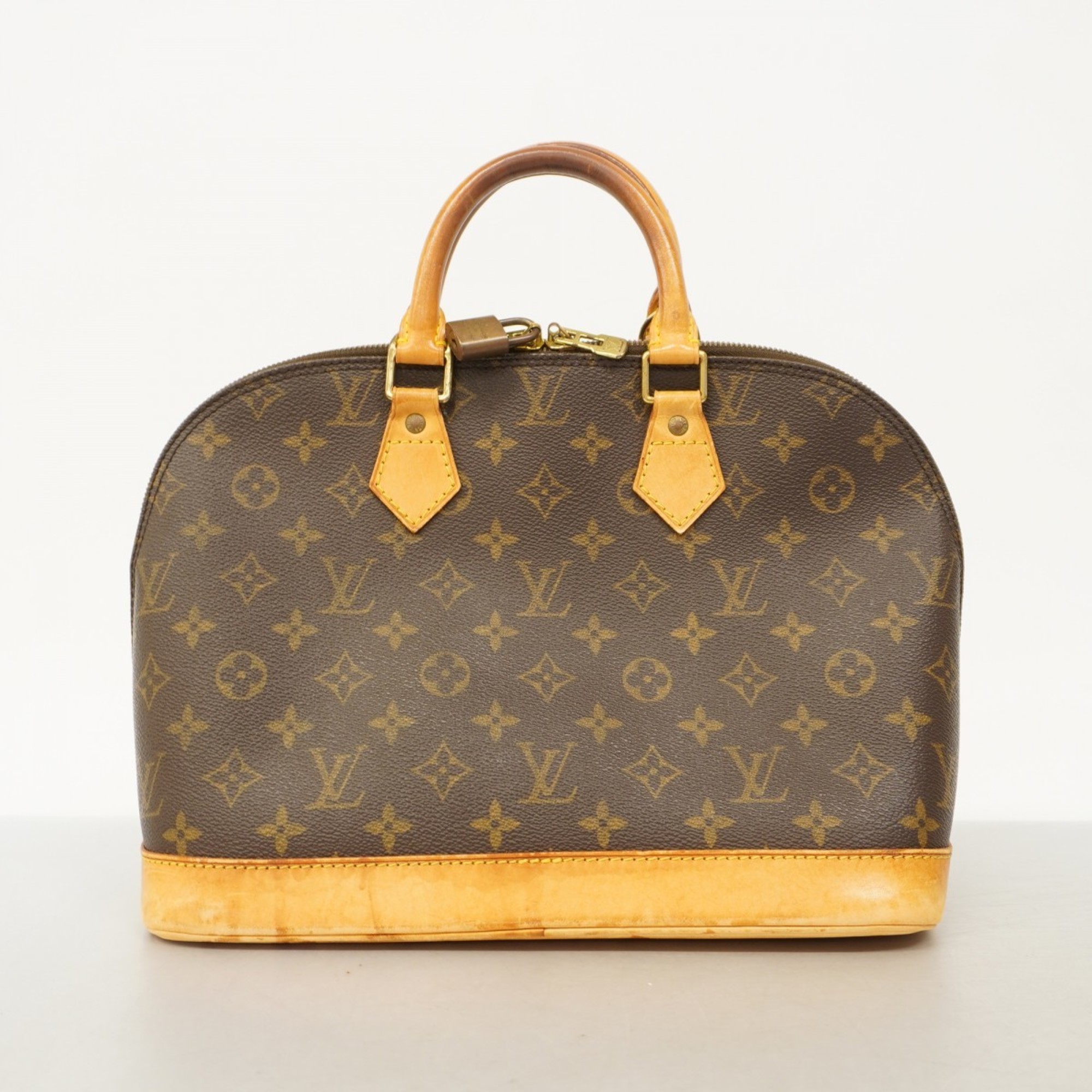 Louis Vuitton handbag Monogram Alma M51130 brown ladies