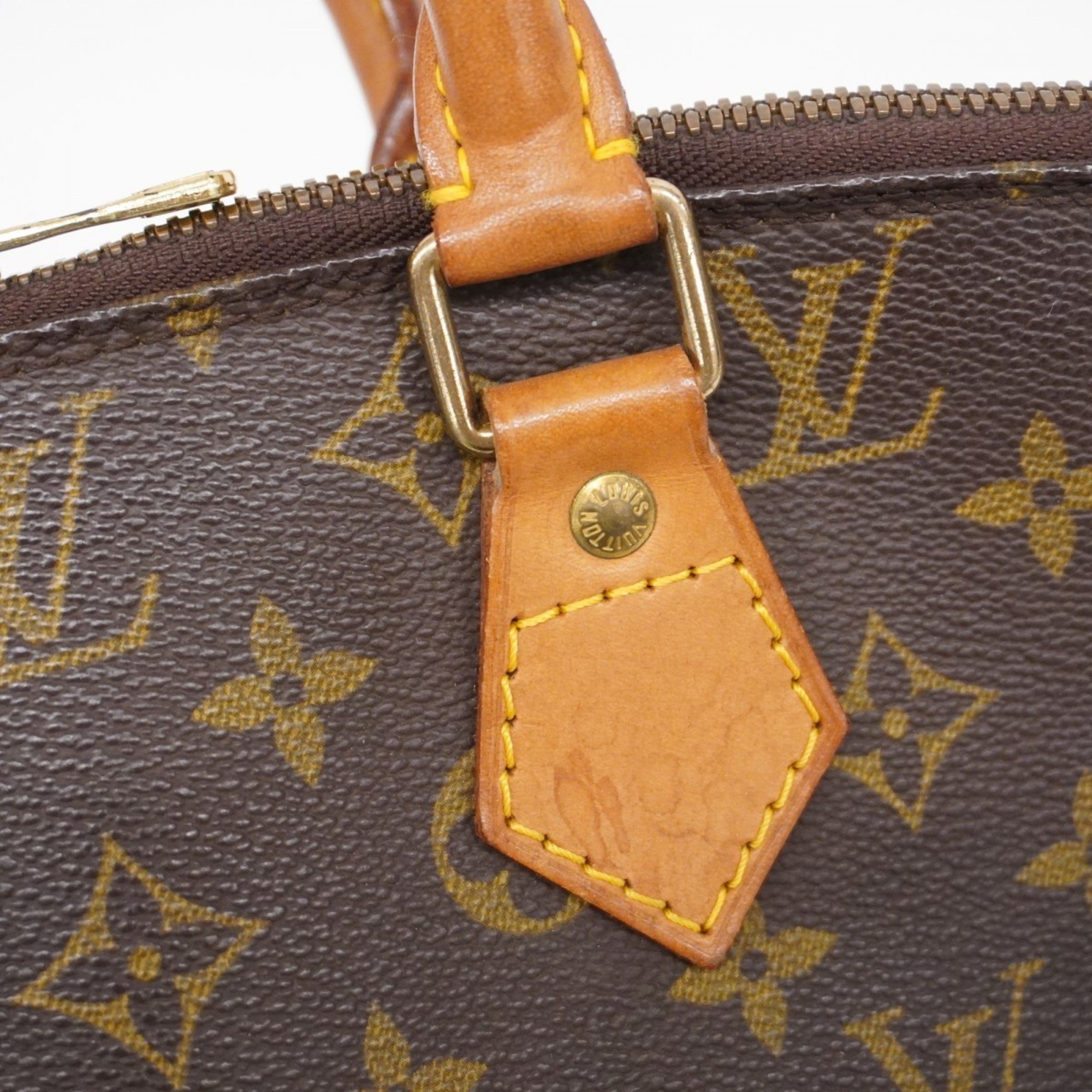 Louis Vuitton handbag Monogram Alma M51130 Brown ladies