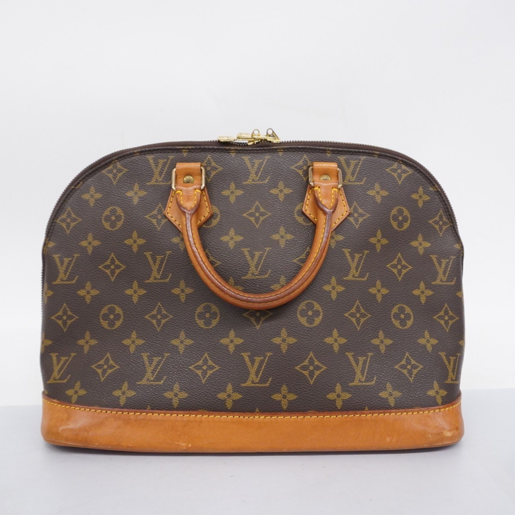 Louis Vuitton handbag Monogram Alma M51130 Brown ladies