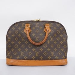 Louis Vuitton handbag Monogram Alma M51130 Brown ladies