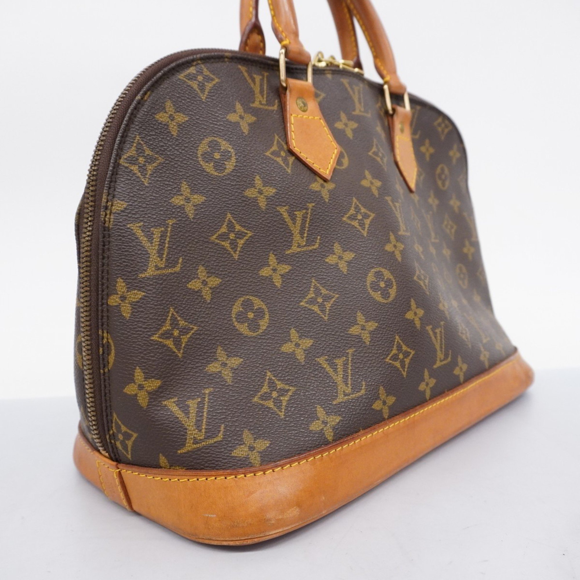 Louis Vuitton handbag Monogram Alma M51130 Brown ladies