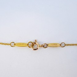 Tiffany Necklace by the Yard 1PD Diamond K18YG Yellow Gold Ladies