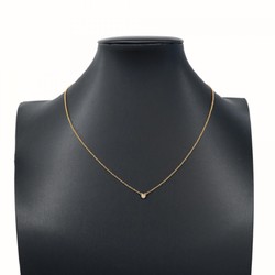 Tiffany Necklace by the Yard 1PD Diamond K18YG Yellow Gold Ladies