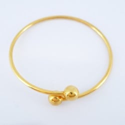 Tiffany Bangle Hardware Ball K18YG Yellow Gold Ladies