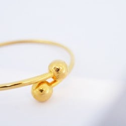 Tiffany Bangle Hardware Ball K18YG Yellow Gold Ladies