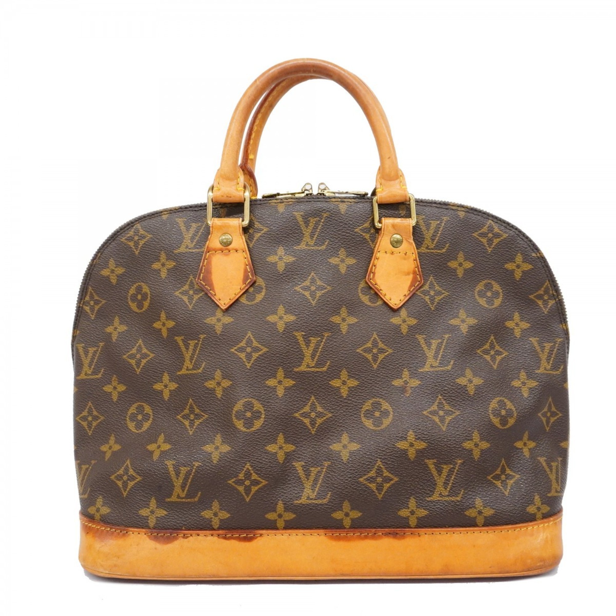 Louis Vuitton handbag Monogram Alma M51130 brown ladies