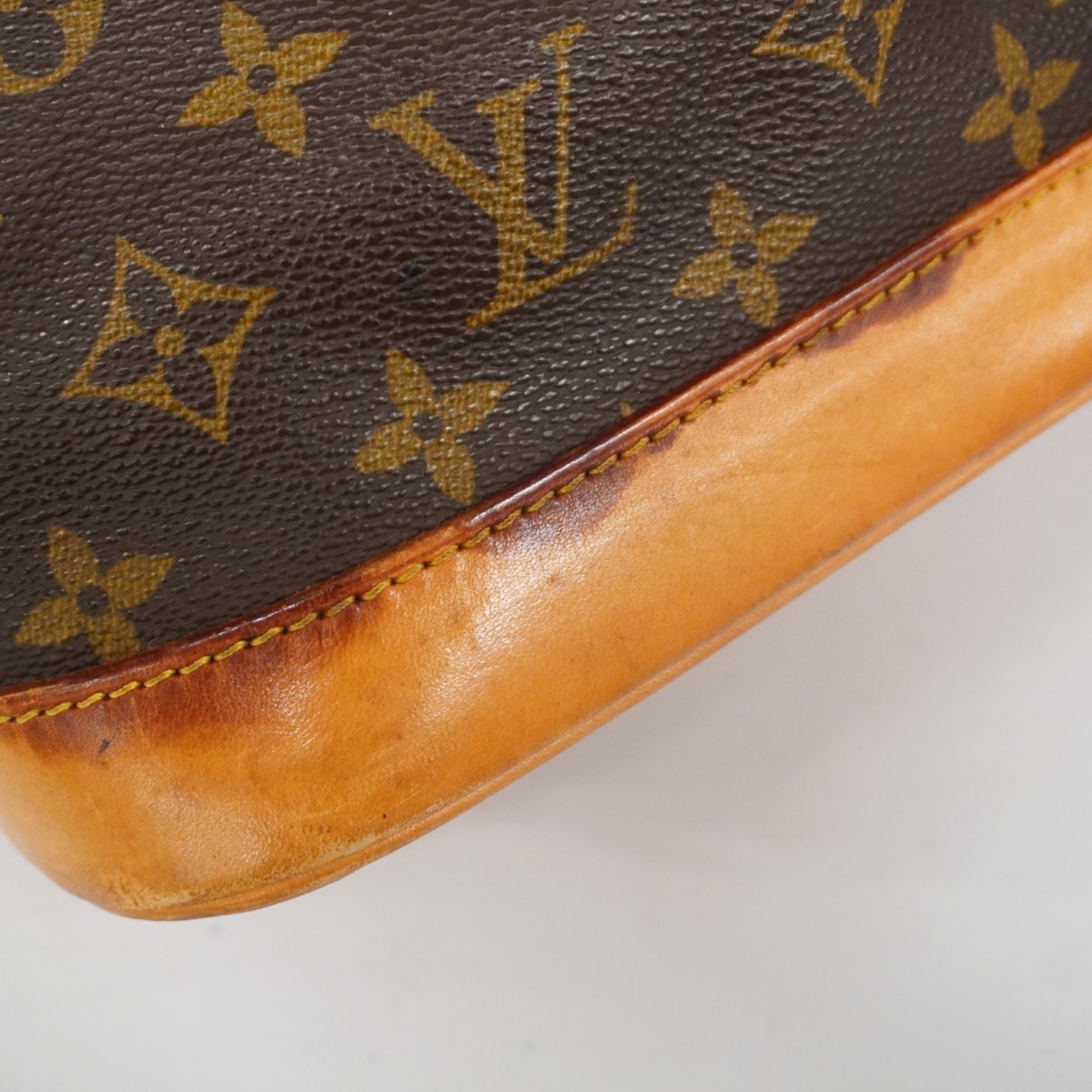 Louis Vuitton handbag Monogram Alma M51130 brown ladies