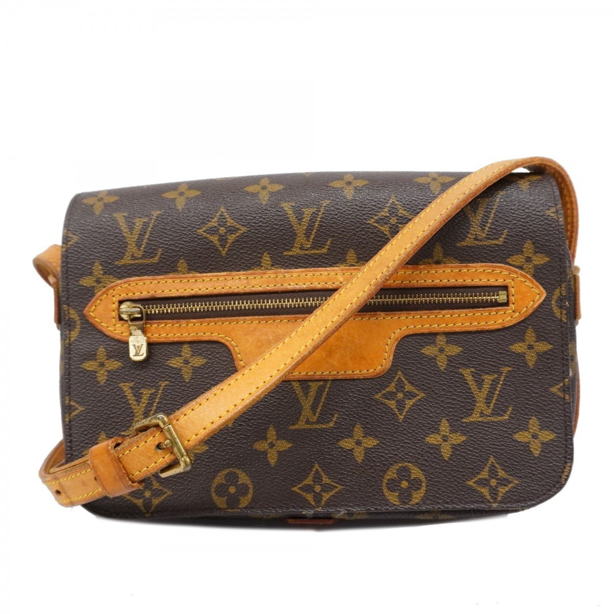 Louis Vuitton Shoulder Bag Monogram Saint Germain 24 M51210 Brown Women's