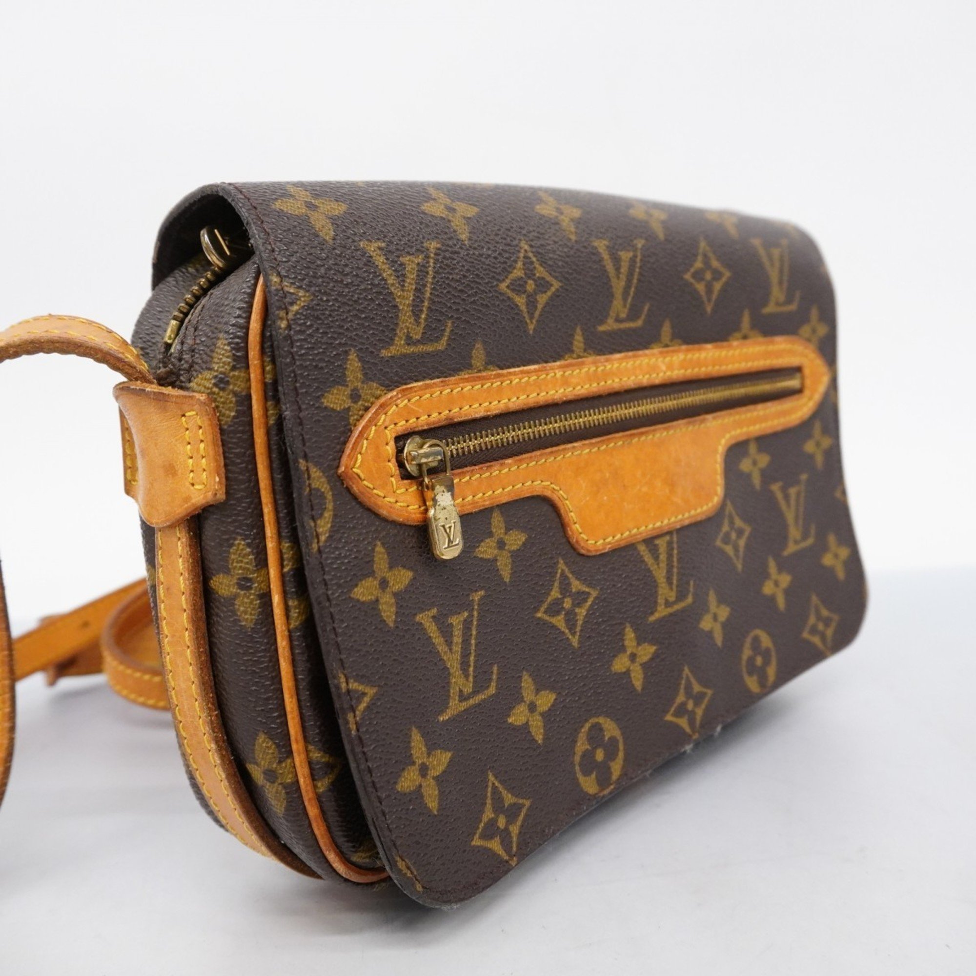 Louis Vuitton Shoulder Bag Monogram Saint Germain 24 M51210 Brown Women's