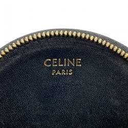 Celine Wallet/Coin Case Triomphe Black Women's