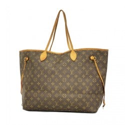 Louis Vuitton Tote Bag Monogram Neverfull GM M40157 Brown Women's