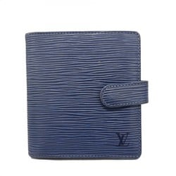 Louis Vuitton Wallet Epi Portobier Compact M6355G Myrtille Ladies