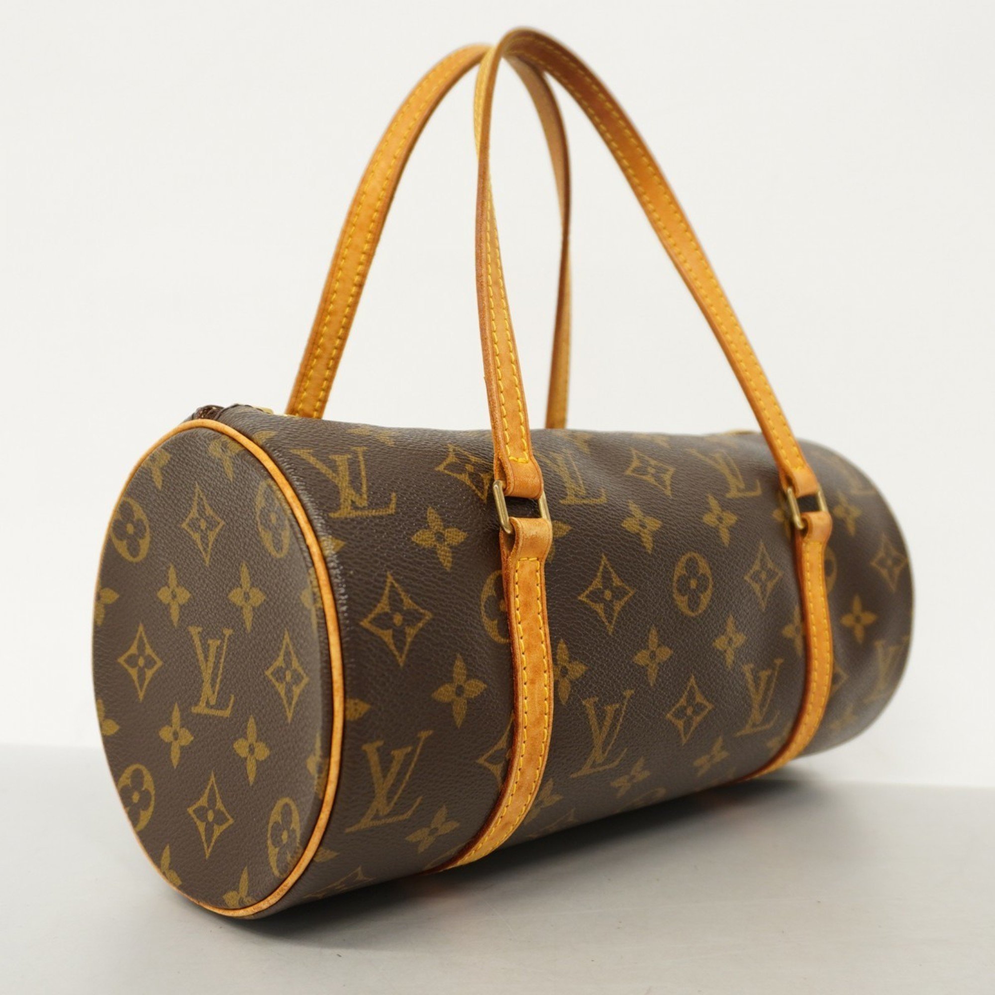 Louis Vuitton handbag Monogram Papillon 26 M51386 Brown ladies