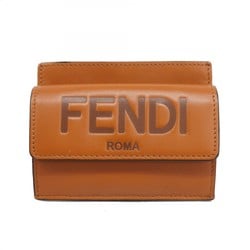 Fendi wallets and coin cases, leather, brown, for men women