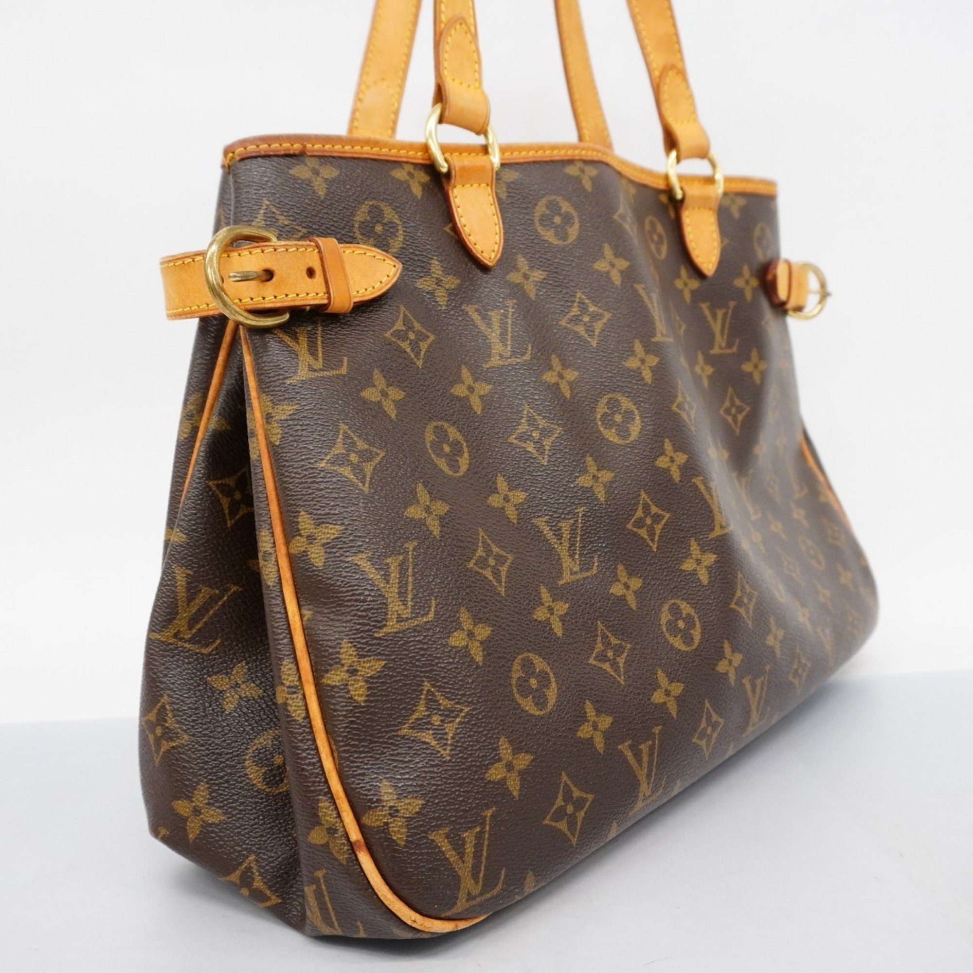 Louis Vuitton Tote Bag Monogram Batignolles Horizontal M51154 Brown Women's