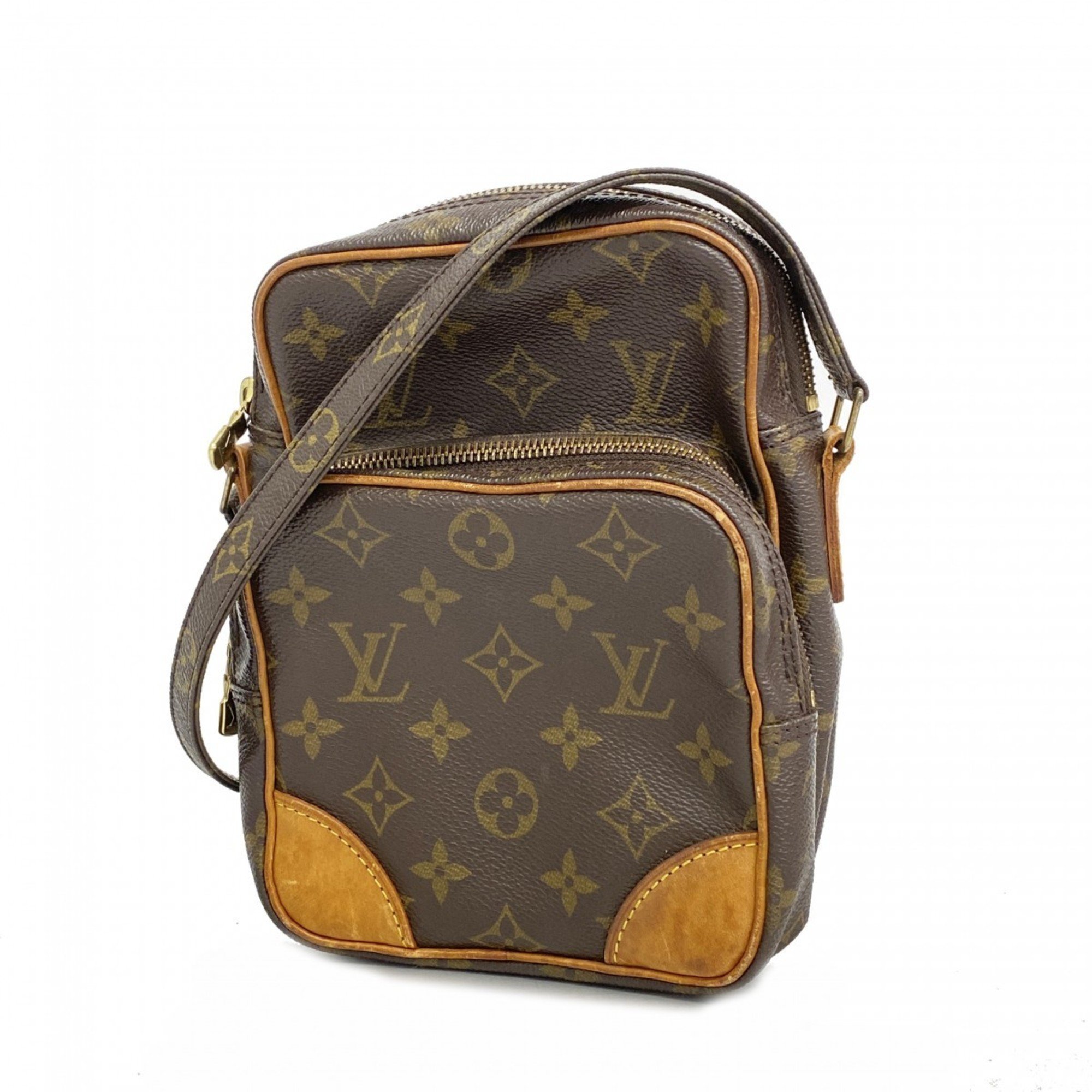 Louis Vuitton Shoulder Bag Monogram Amazon M45236 Brown Ladies