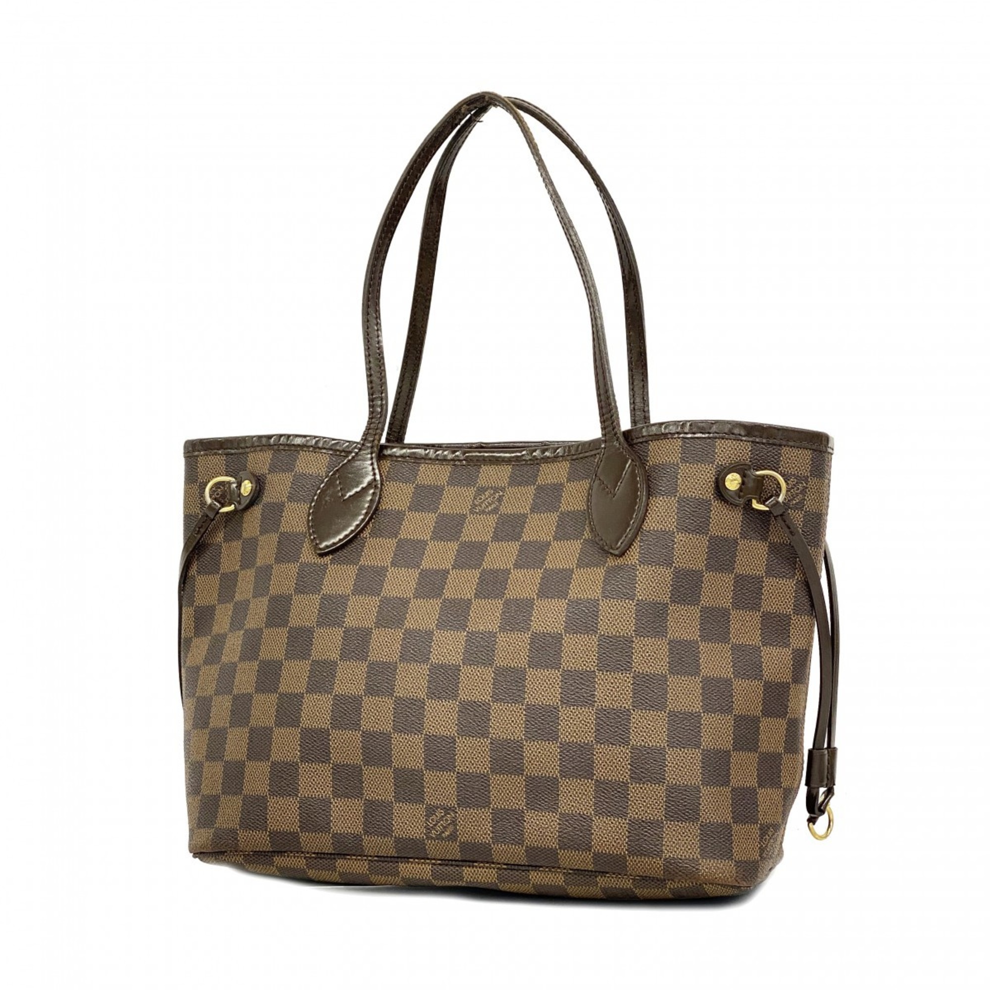 Louis Vuitton Tote Bag Damier Neverfull PM N51109 Ebene Women's