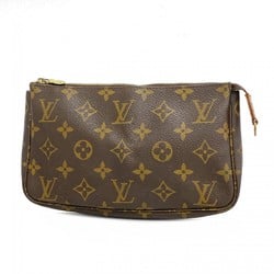 Louis Vuitton Pouch Monogram Pochette Accessoires M51980 Brown Women's