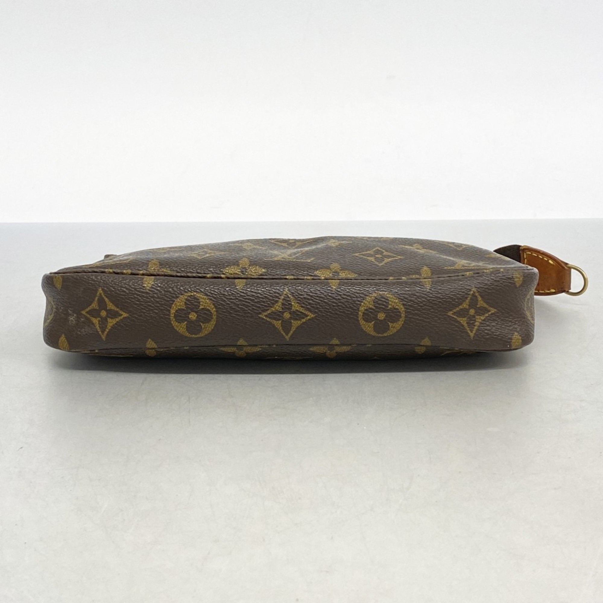 Louis Vuitton Pouch Monogram Pochette Accessoires M51980 Brown Women's