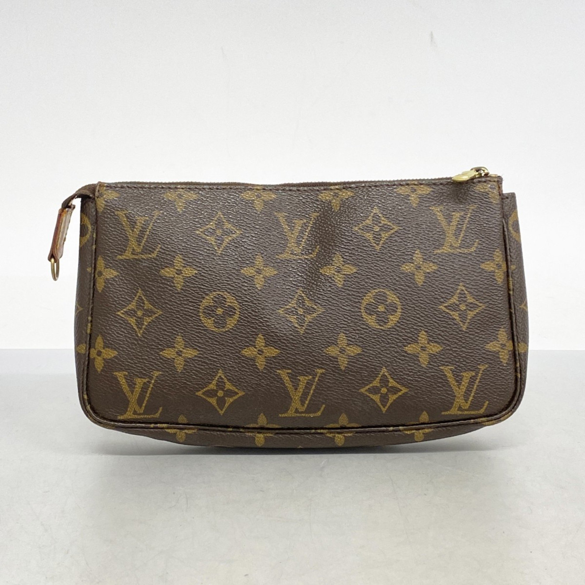 Louis Vuitton Pouch Monogram Pochette Accessoires M51980 Brown Women's