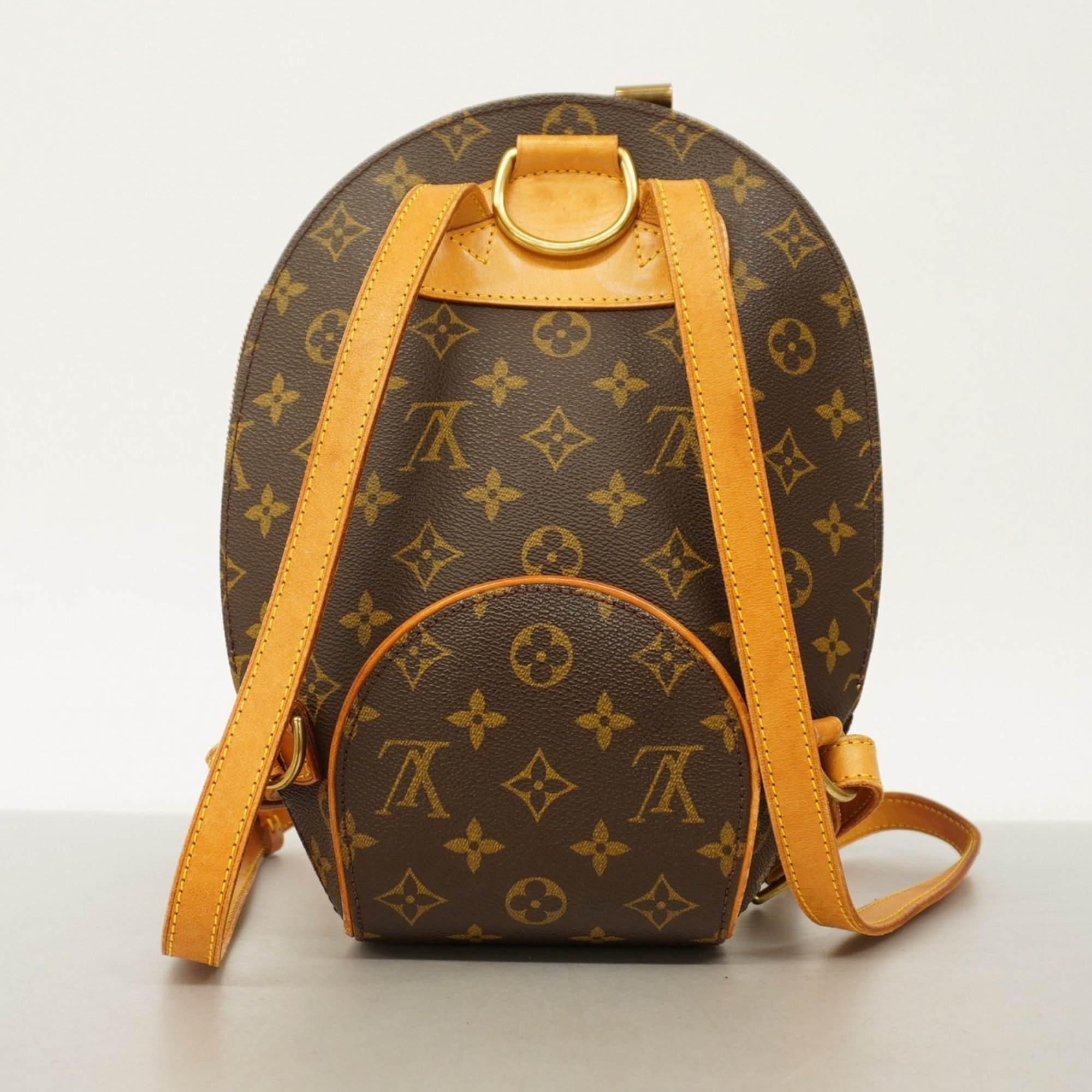 Louis Vuitton Backpack Daypack Monogram Ellipse Sacado M51125 Brown Women's