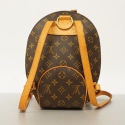 Louis Vuitton Backpack Daypack Monogram Ellipse Sacado M51125 Brown Women's