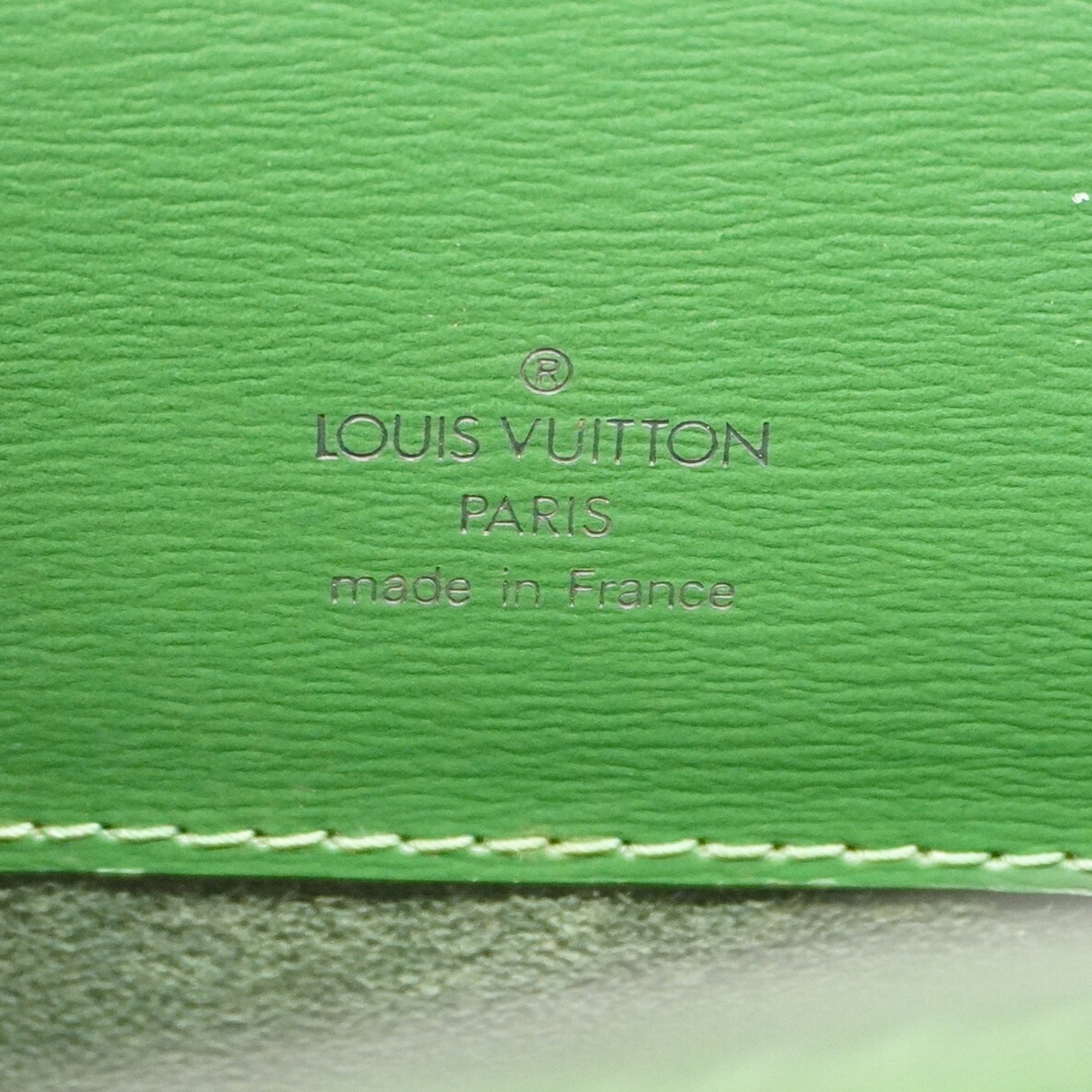 Louis Vuitton Shoulder Bag Epi Cluny M52254 Borneo Green Ladies