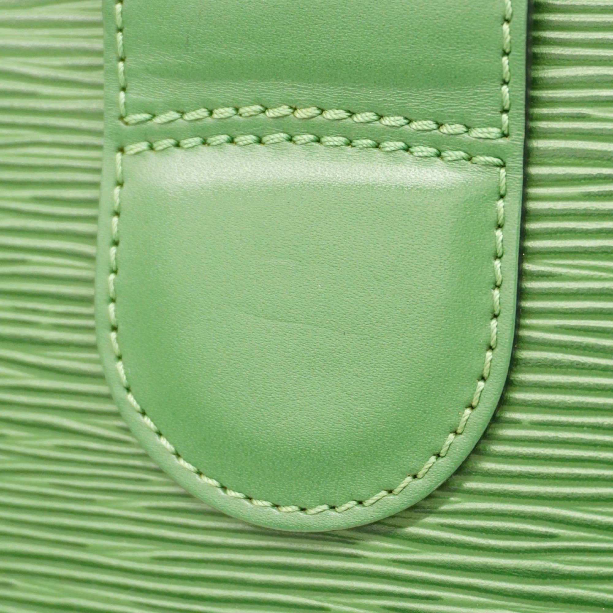 Louis Vuitton Shoulder Bag Epi Cluny M52254 Borneo Green Ladies