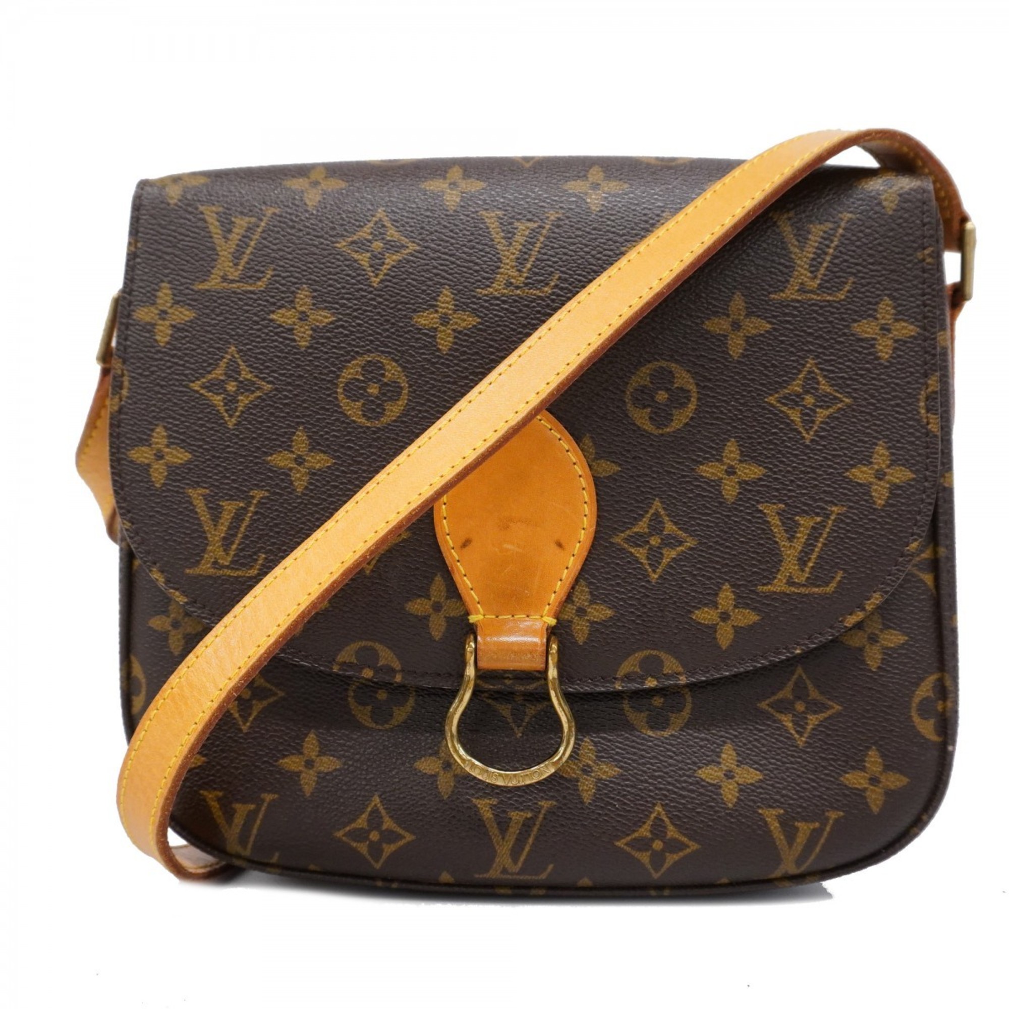 Louis Vuitton Shoulder Bag Monogram Saint-Clair GM M51242 Brown Women's