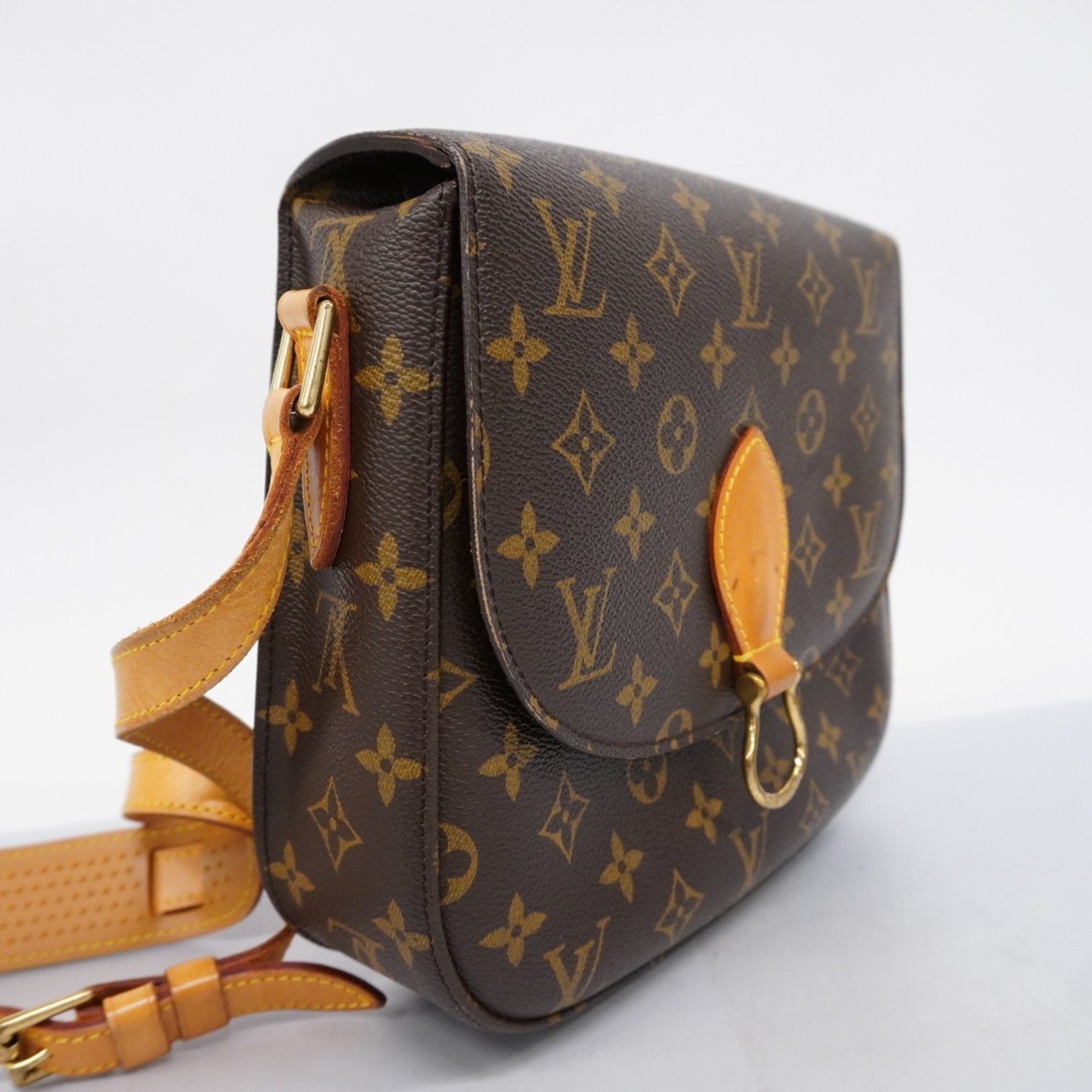 Louis Vuitton Shoulder Bag Monogram Saint-Clair GM M51242 Brown Women's