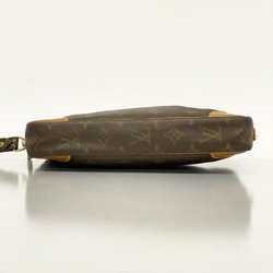 Louis Vuitton Clutch Bag Monogram Marly Dragonne M51825 Brown Men's