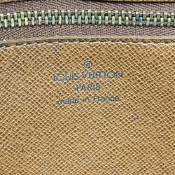 Louis Vuitton Clutch Bag Monogram Marly Dragonne M51825 Brown Men's