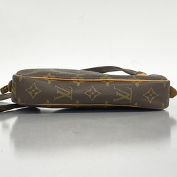 Louis Vuitton Shoulder Bag Monogram Pochette Marly Bandouliere M51828 Brown Women's