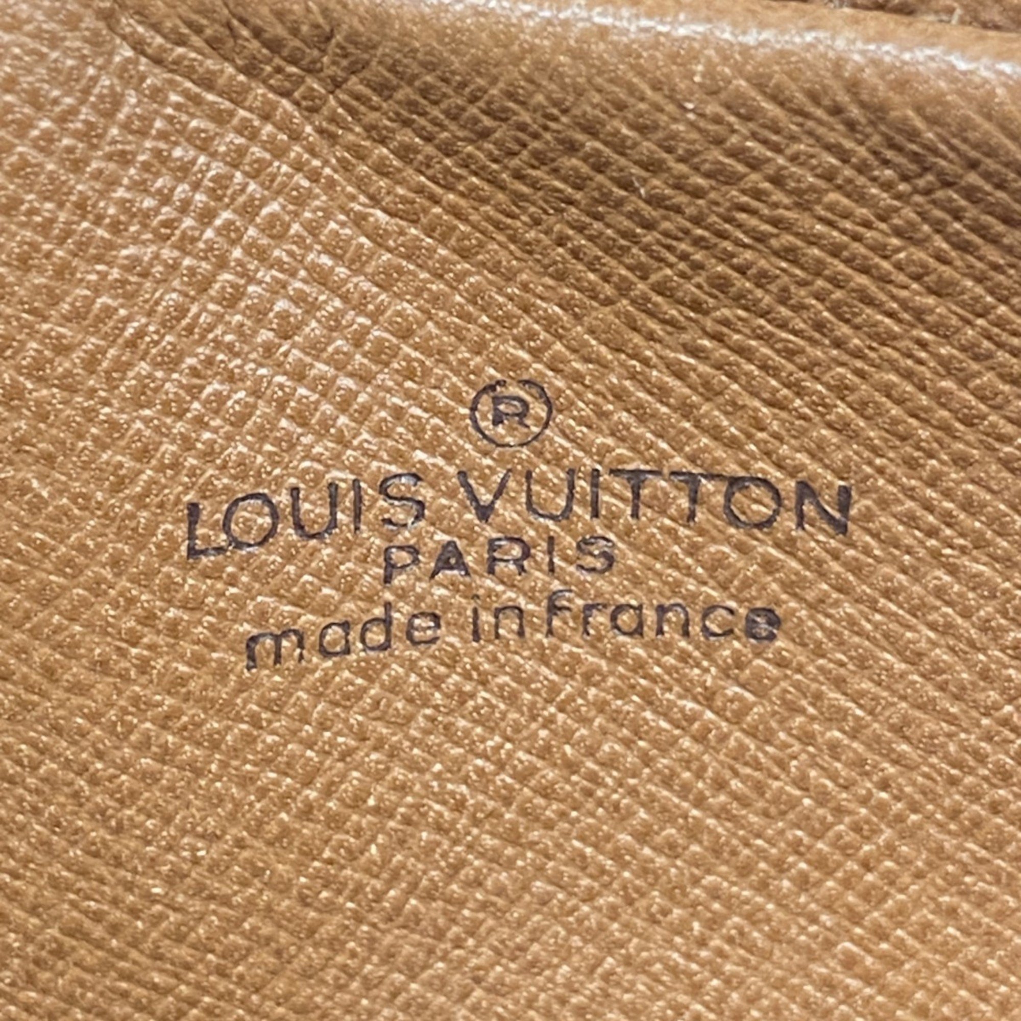 Louis Vuitton Shoulder Bag Monogram Pochette Marly Bandouliere M51828 Brown Women's