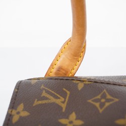 Louis Vuitton Shoulder Bag Monogram Looping GM M51145 Brown Ladies