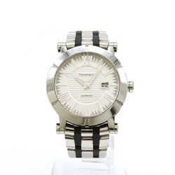 TIFFANY&Co. Tiffany Atlas Date White Dial SS Ceramic Men's Quartz Watch Z1000.70.12.A21A00A