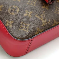 LOUIS VUITTON Louis Vuitton Monogram Santonge Shoulder Bag Tassel Leather Freesia Pink M43557